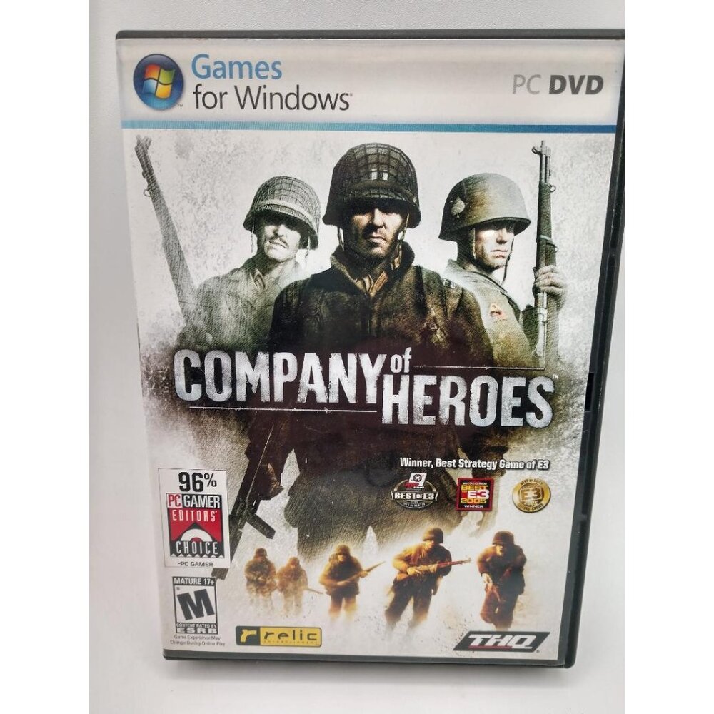 Company Of Heroes PC DVD Game - Windows Compatible